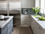 Transitional Kitchen by Studio Dearborn