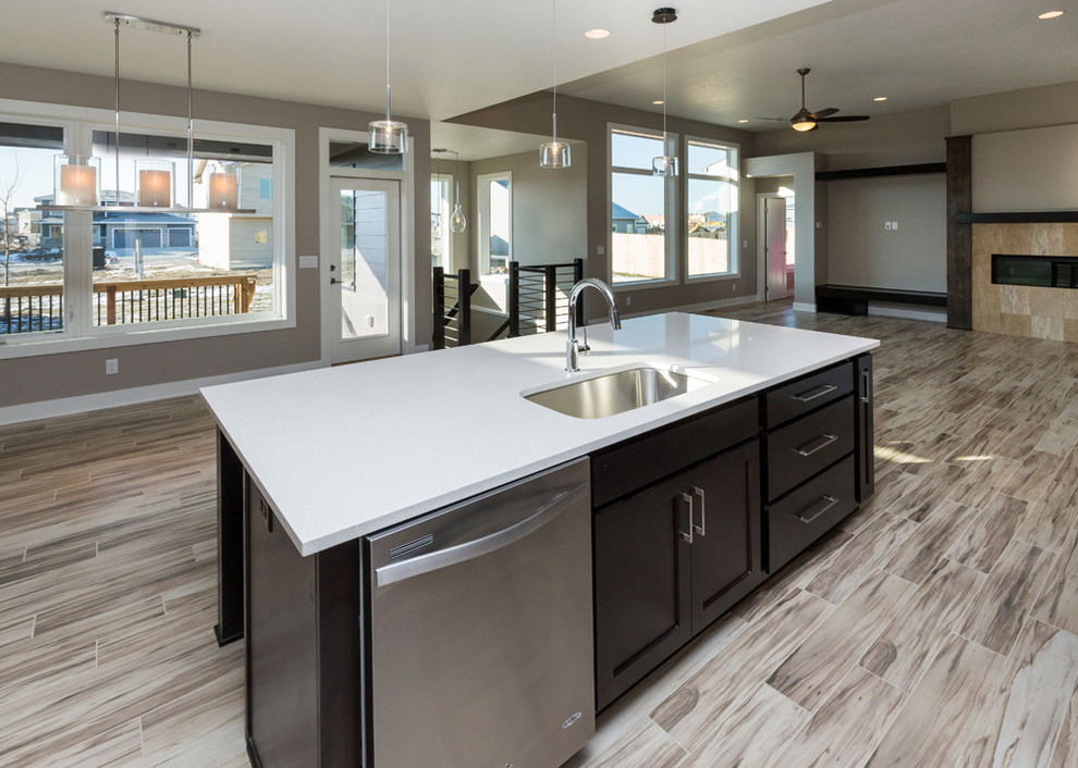 Kitchen - transitional kitchen idea