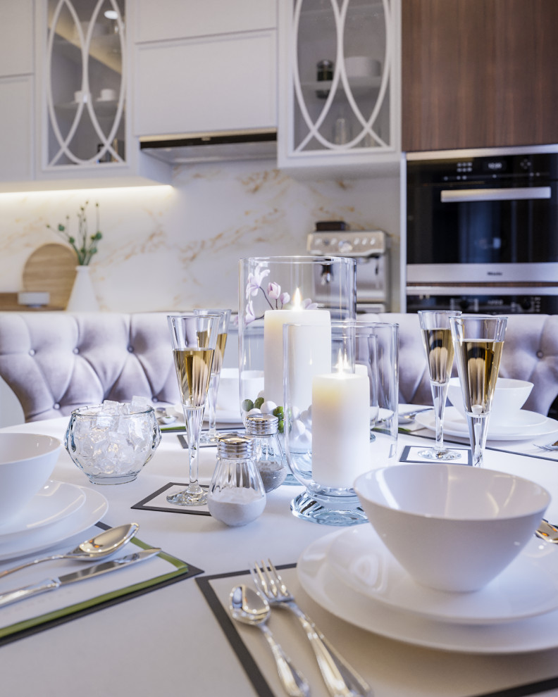 проект family_house / кухня-гостиная