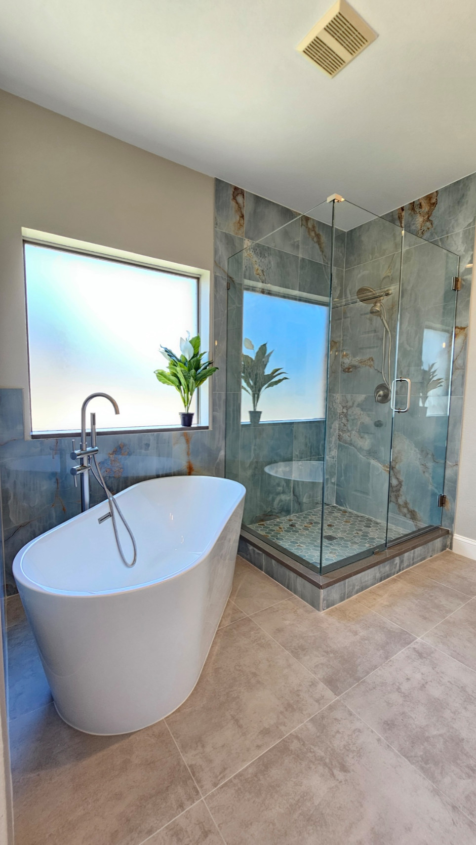 Allen TX - Lili Full Master Bathroom Remodeling