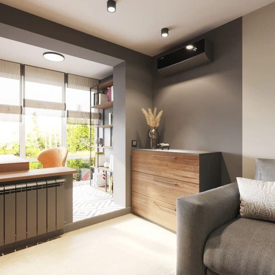 Дизайн проект квартиры на Профсоюзной улице.