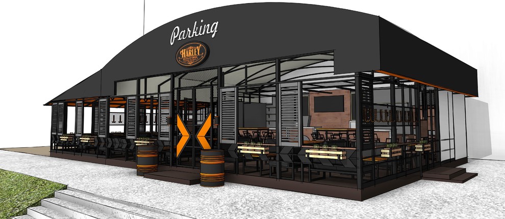 Проект открытого ресторана Harley на набережной