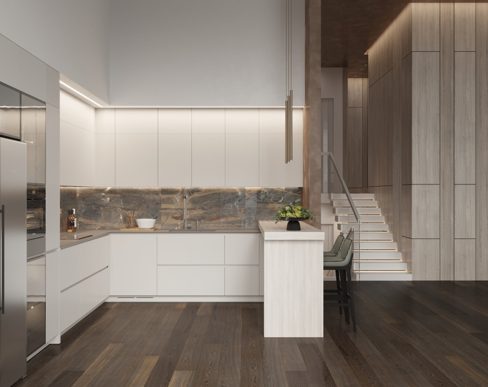 4-х уровневая квартира на Крестовском острове