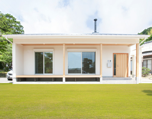 ORGANIC HOUSE asiatisk-fasad