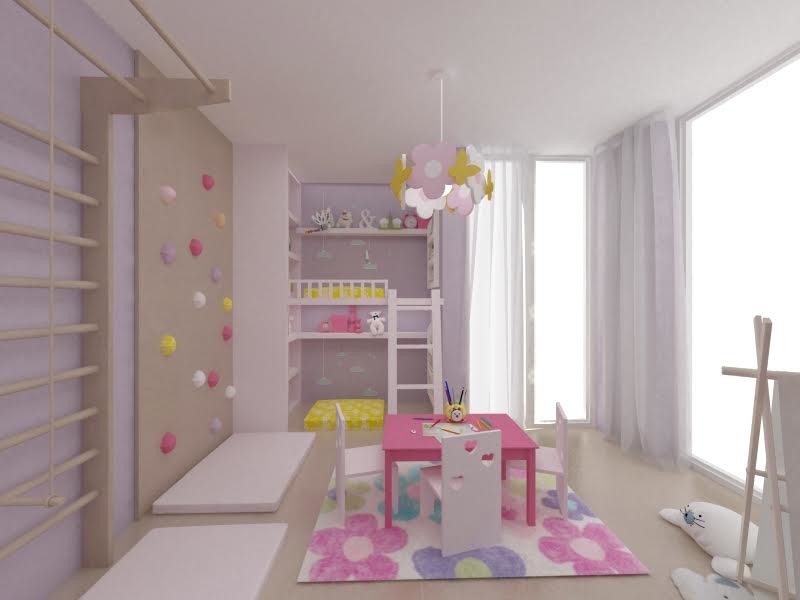 3D проект квартиры в Швейцарии