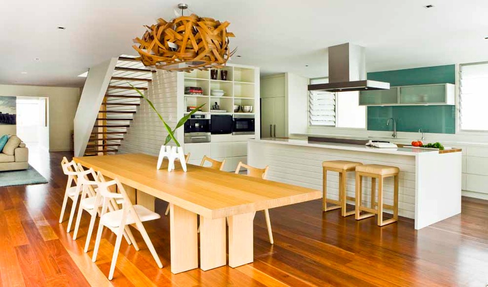 Beach style kitchen in Sydney.