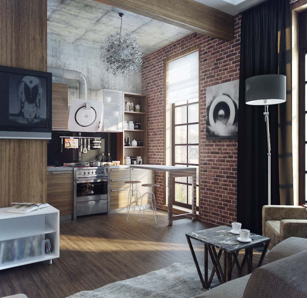 Стилизованный лофт