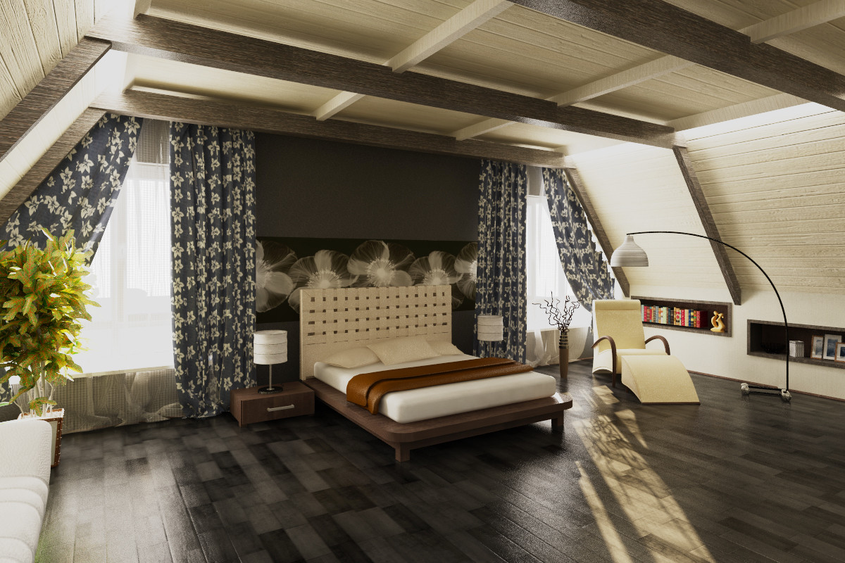 Деревянный коттедж