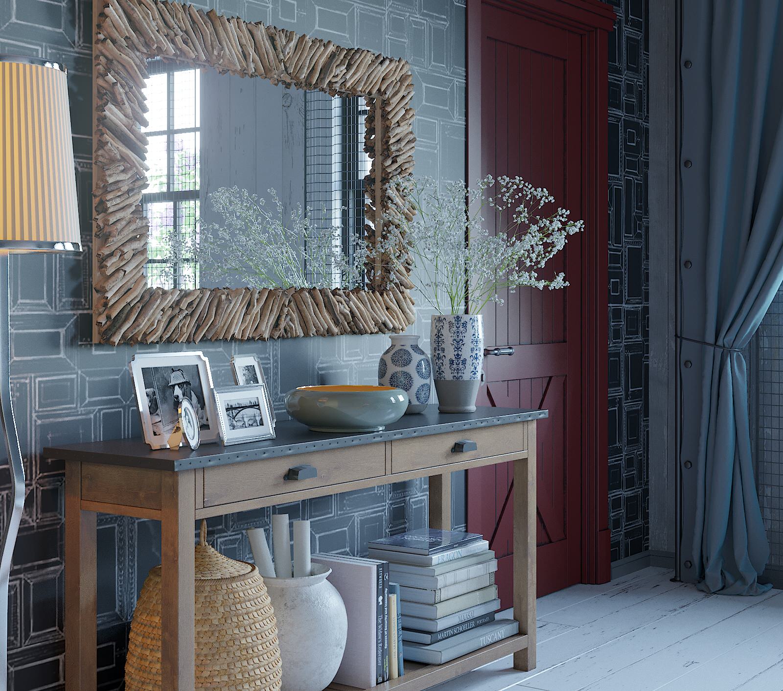 Спальня. Загородный дом