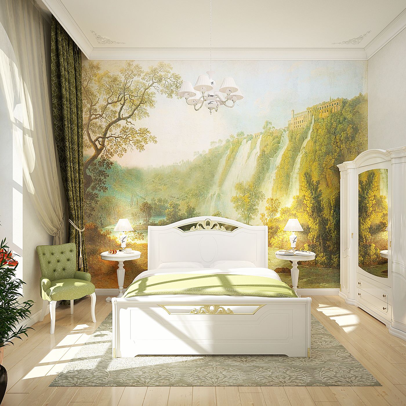 Дизайн интерьеров особняка.Классика