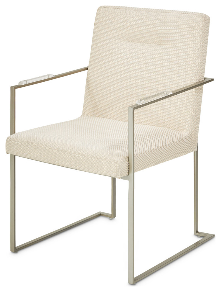 Laguna Ridge Arm Chair - Brushed Silver
