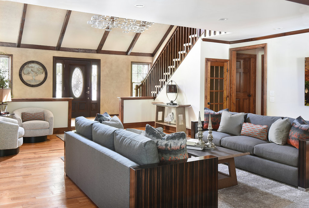 Rustic Modern Oriental Living Space
