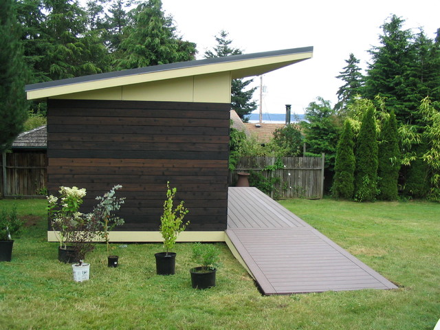 A Modern Shed - Modern - Shed - Seattle - by J C Stoneman 