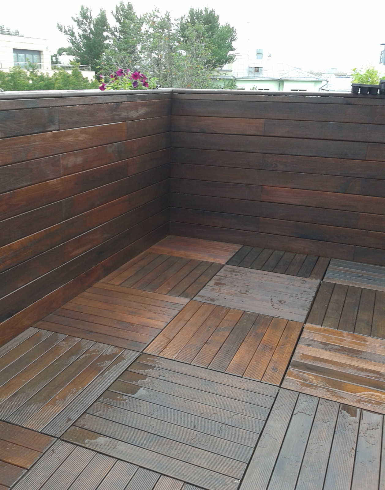 Балкон в квартире на ул. Остоженка