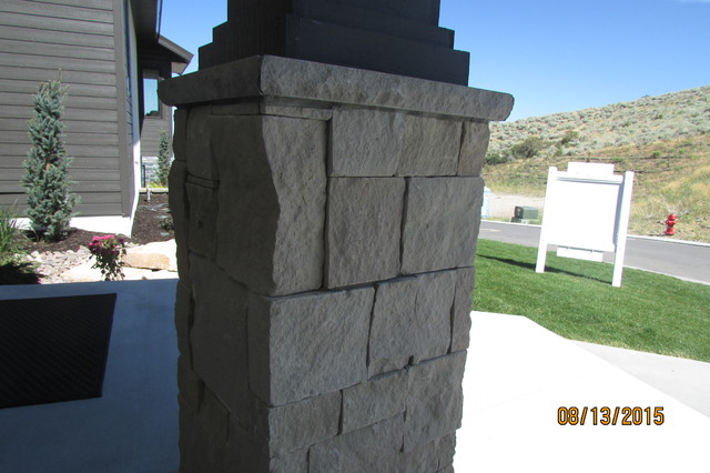 Natural Stone Veneer contemporary-veranda