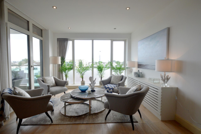 Portmarnock Residential scandinavian-living-room