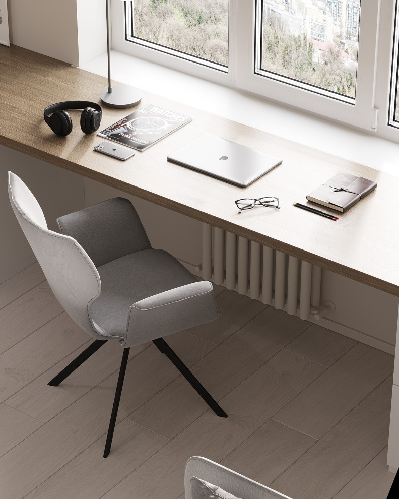 Современный интерьер в ЖК «Znak», Ижевск, 73 кв. м2