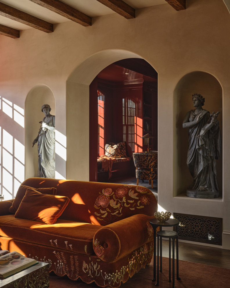 Benedict Canyon Estate - Beverly Hills - French Country - Living Room ...