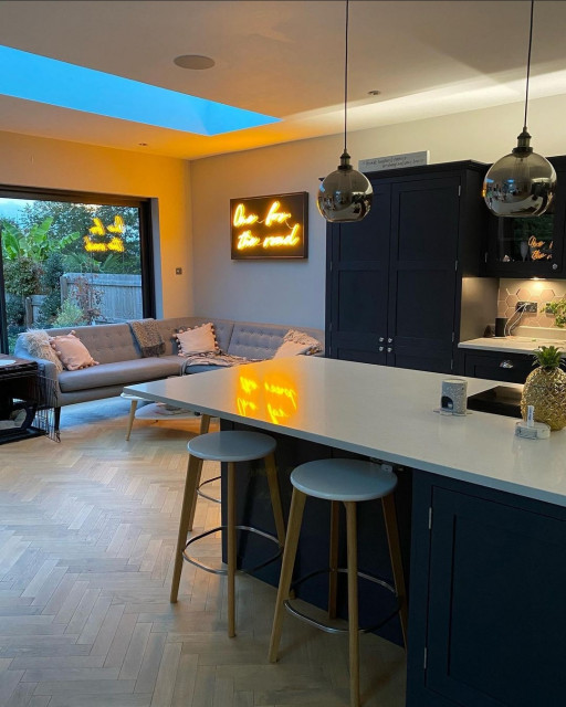 1930's Home Rejuvenation contemporary-kitchen