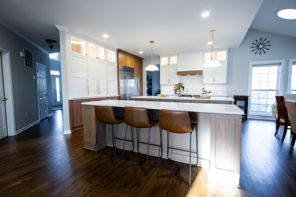 Transitional home design photo in Baltimore