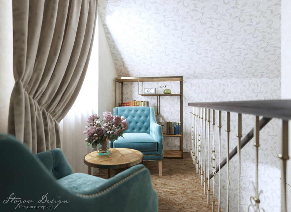 Дом для семьи в стиле современная классика