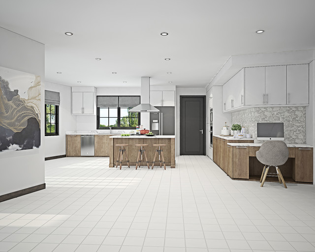 425-Transitional Kitchen transitional-rendering