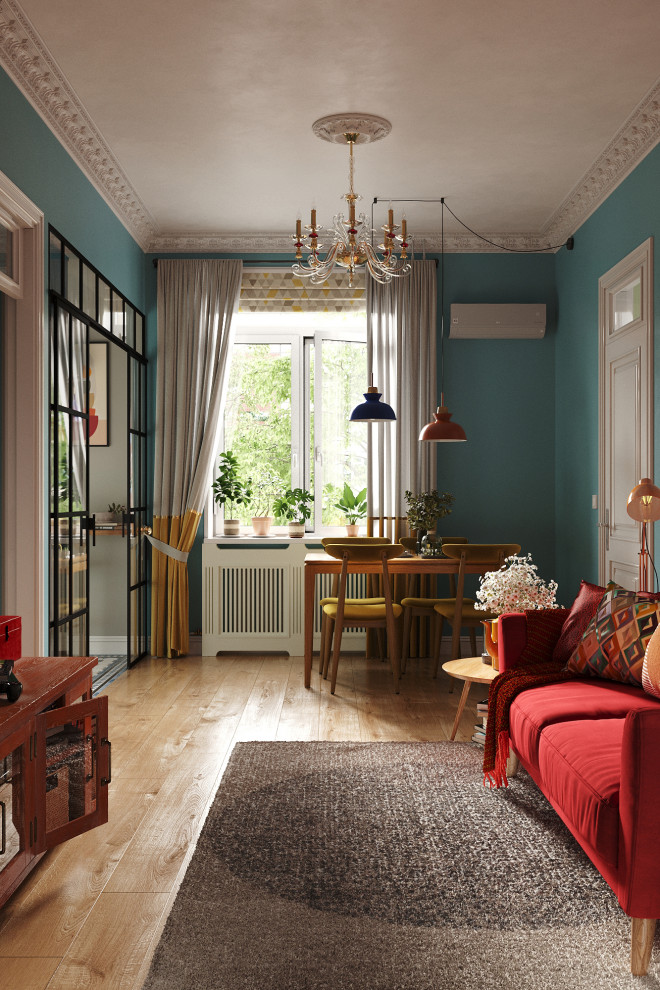 Квартира в сталинке гостиная