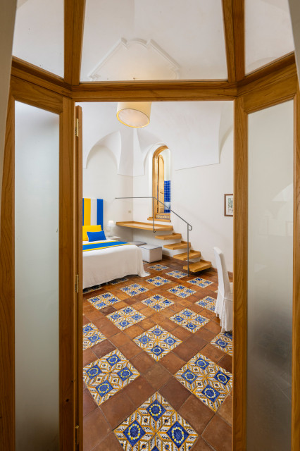 Casa Merc&egrave; Positano - Camera da Letto mediterraneo-dormitorio