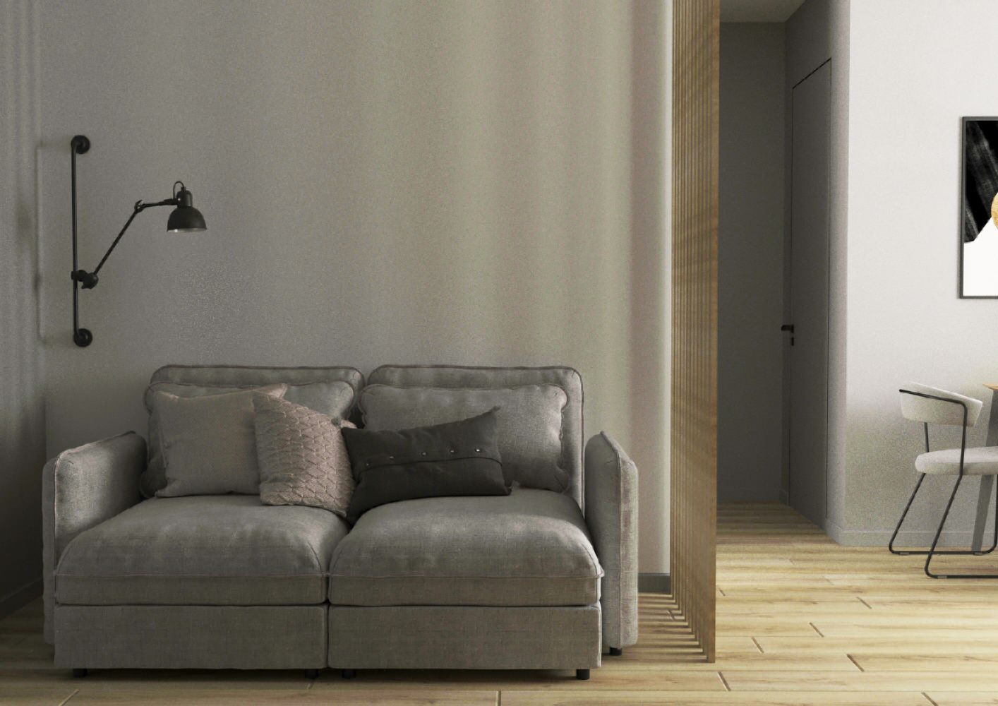 Однокомнатная квартира для молодого человека