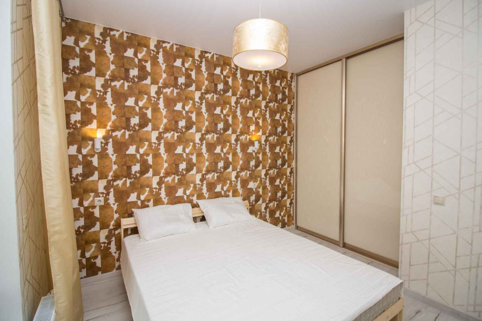 Маленькая квартира с недорогим ремонтом