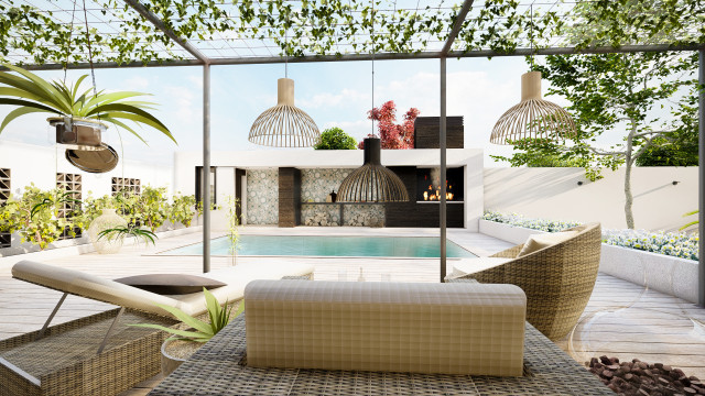 Imagen exterior - Terraza country-courtyard