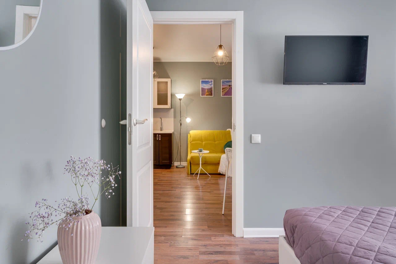 Хоумстейджинг квартиры для посуточной аренды в ЖК "Город"