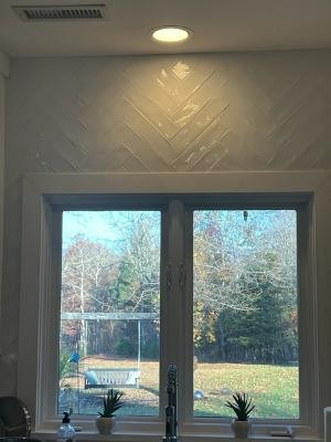 Grout Line Patterns Need advice on grout color to help my disappearing herringbone pattern ...