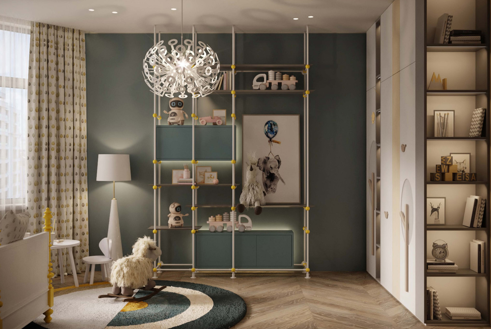 Дизайн-проект трёхкомнатной квартиры