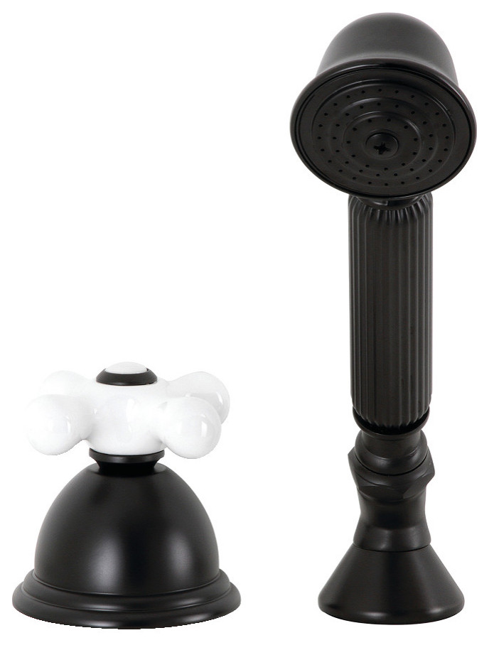 Kingston Brass KSK3350PxTR Deck Mount Hand Shower With Diverter