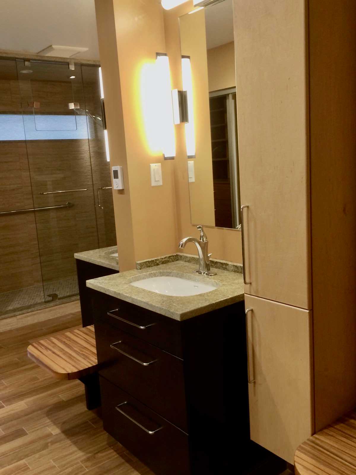 Five-Style Wood Bathroom