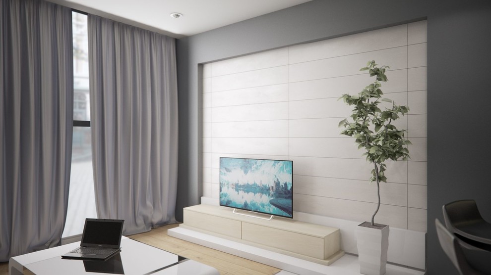 Просторный современный дизайн квартиры по ул. Народной воли, 69