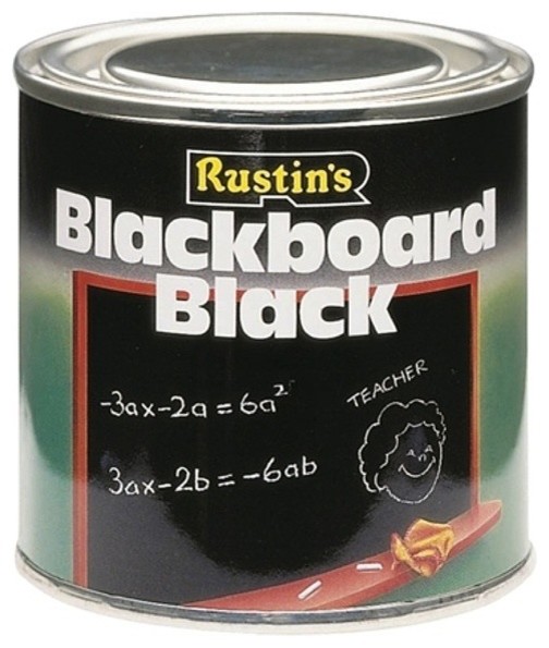Rustins 1L Quick Drying Blackboard Paint