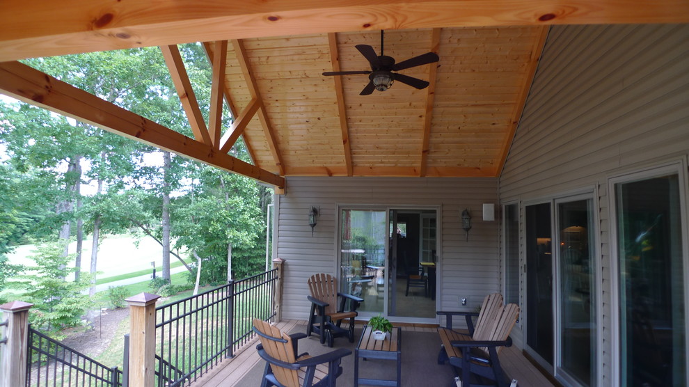 Deck - rustic deck idea