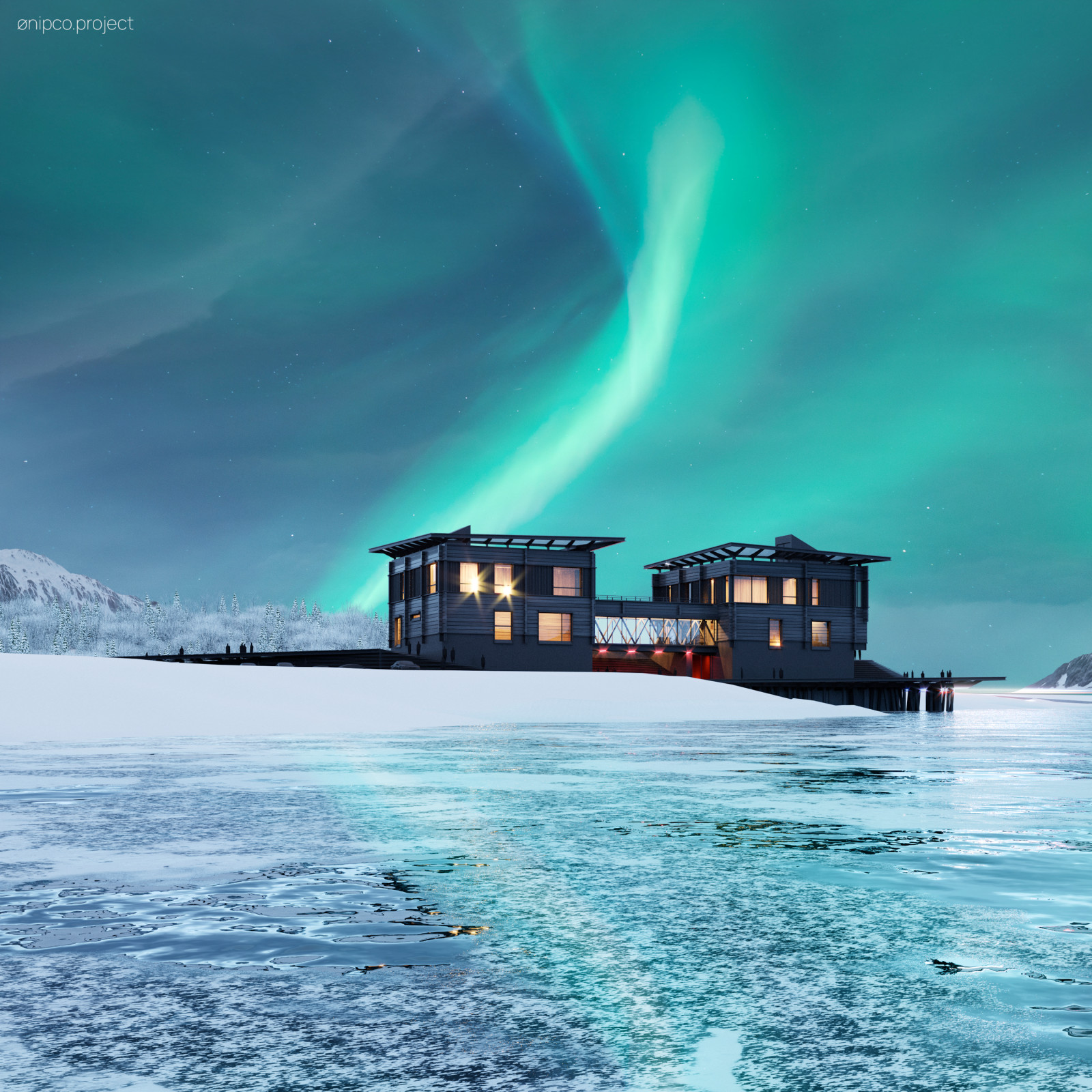 #no01s2600sqm / hybrid museum of the arctic experience within tromsø