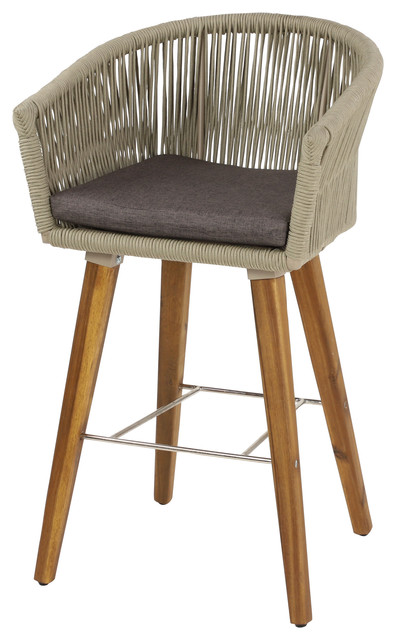 outdoor rope stool