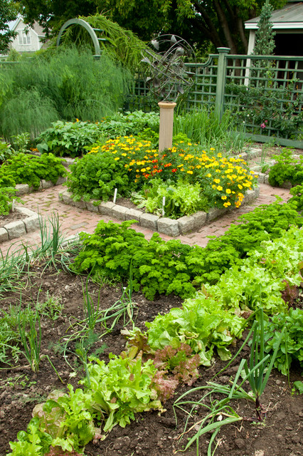 The Complete Kitchen Garden Designs - Country - Garden - Burlington ...