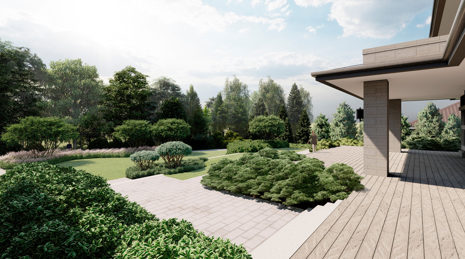 В стиле Райта. Модернизм. КП Монтевиль. 2020 г.