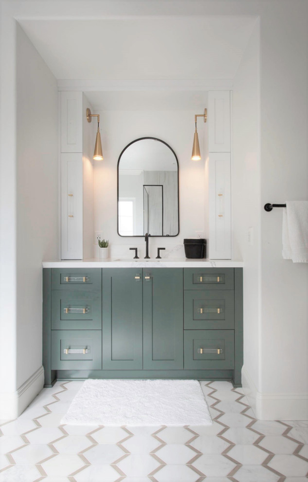 Modern Farmhouse Bathroom Nod To Nature Bathroom San Diego By Signature Designs Kitchen Bath