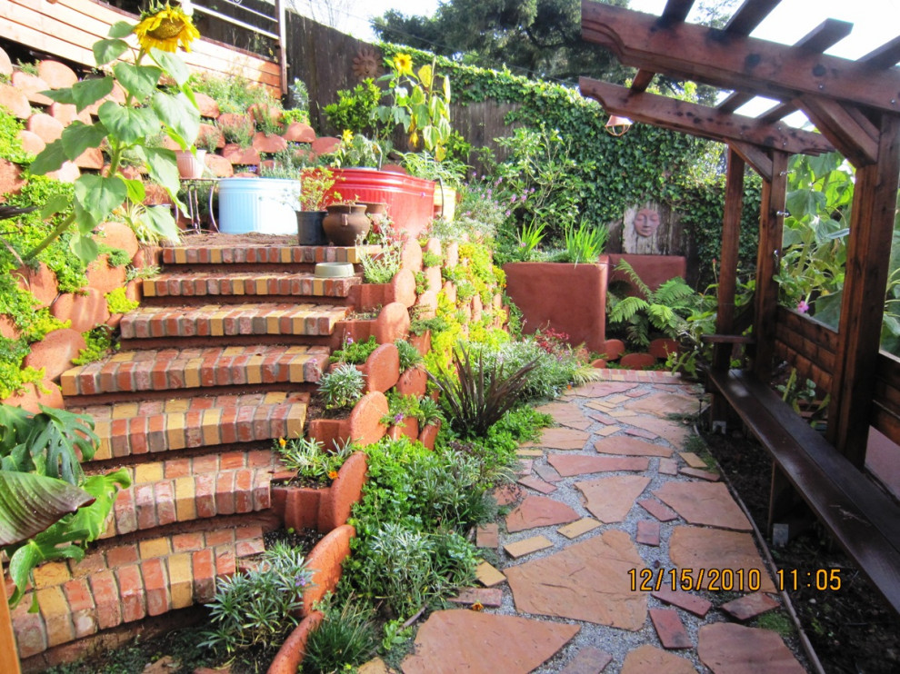 Terraced San Francisco Backyard