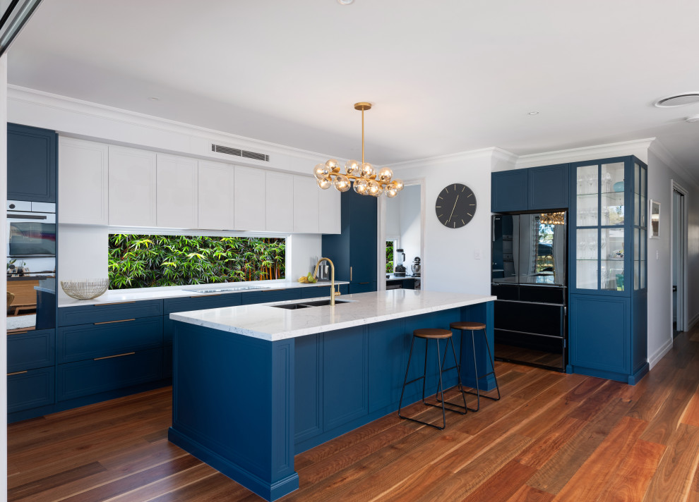 Contemporary Hamptons in Mitchelton - Hampton - Kitchen - Brisbane - by ...