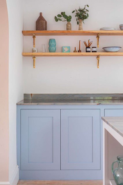 Handleless Shaker Kitchen contemporary-kitchen