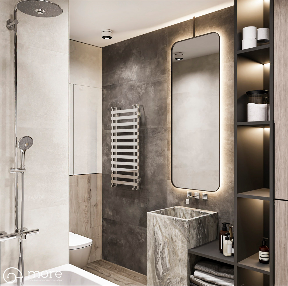 This is an example of a medium sized contemporary bathroom in Other.