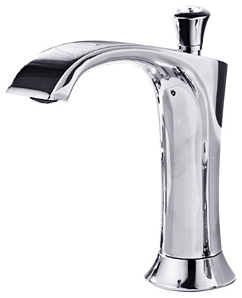 Fontana Commercial Chrome Automatic Sensor Hands Free Faucet ...