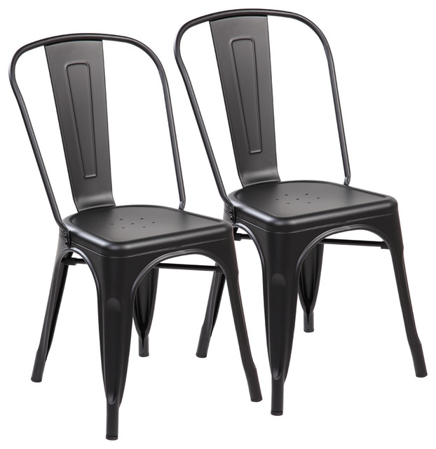 Set Of 2 Metal Stackable Chairs Dining By Set Of 2 Metal Stackable Chairs